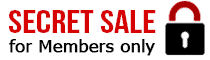 Secret sale for members only